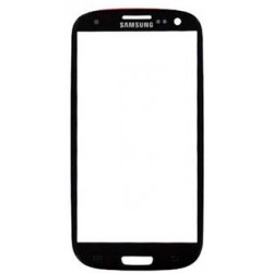 Galaxy S3 Front Screen Glass (Black)